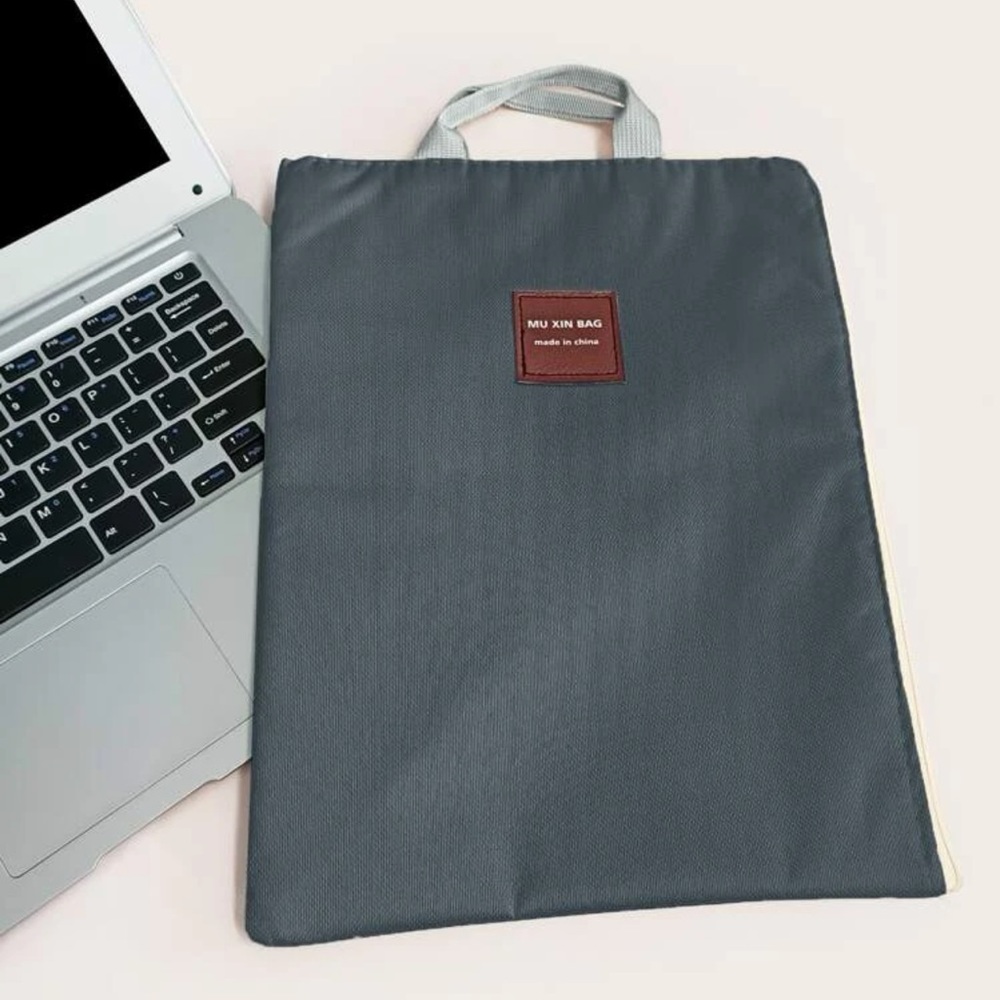 Multi-layer Canvas Laptop Bag